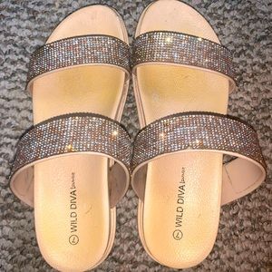 Rhinestone slides